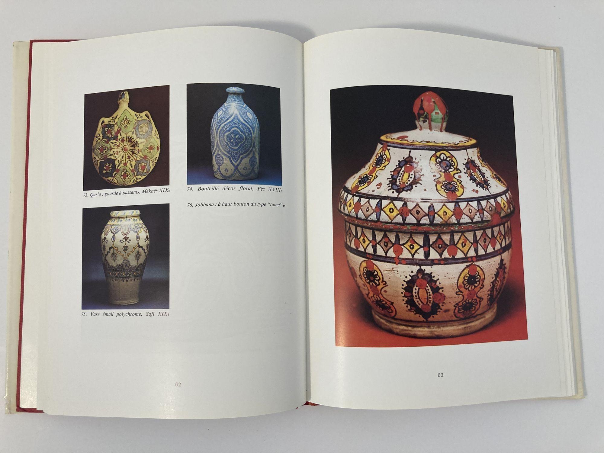 Moroccan Pottery La Poterie Marocaine by André Boukobza French Edition Hard For Sale 9