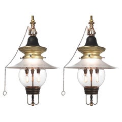 The Most Amazing Pair of Early Humphrey Gas Lamps