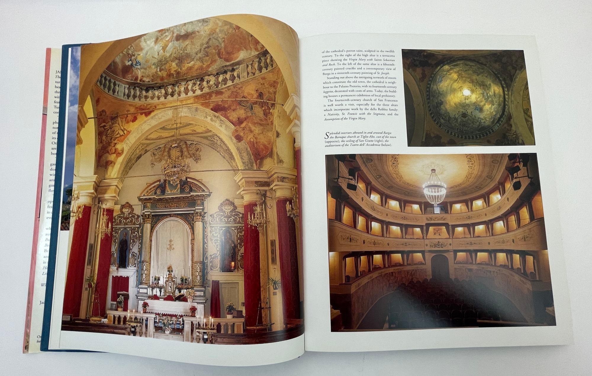 The Most Beautiful Country Towns of Tuscany Hardcover Book by James Bentley For Sale 1