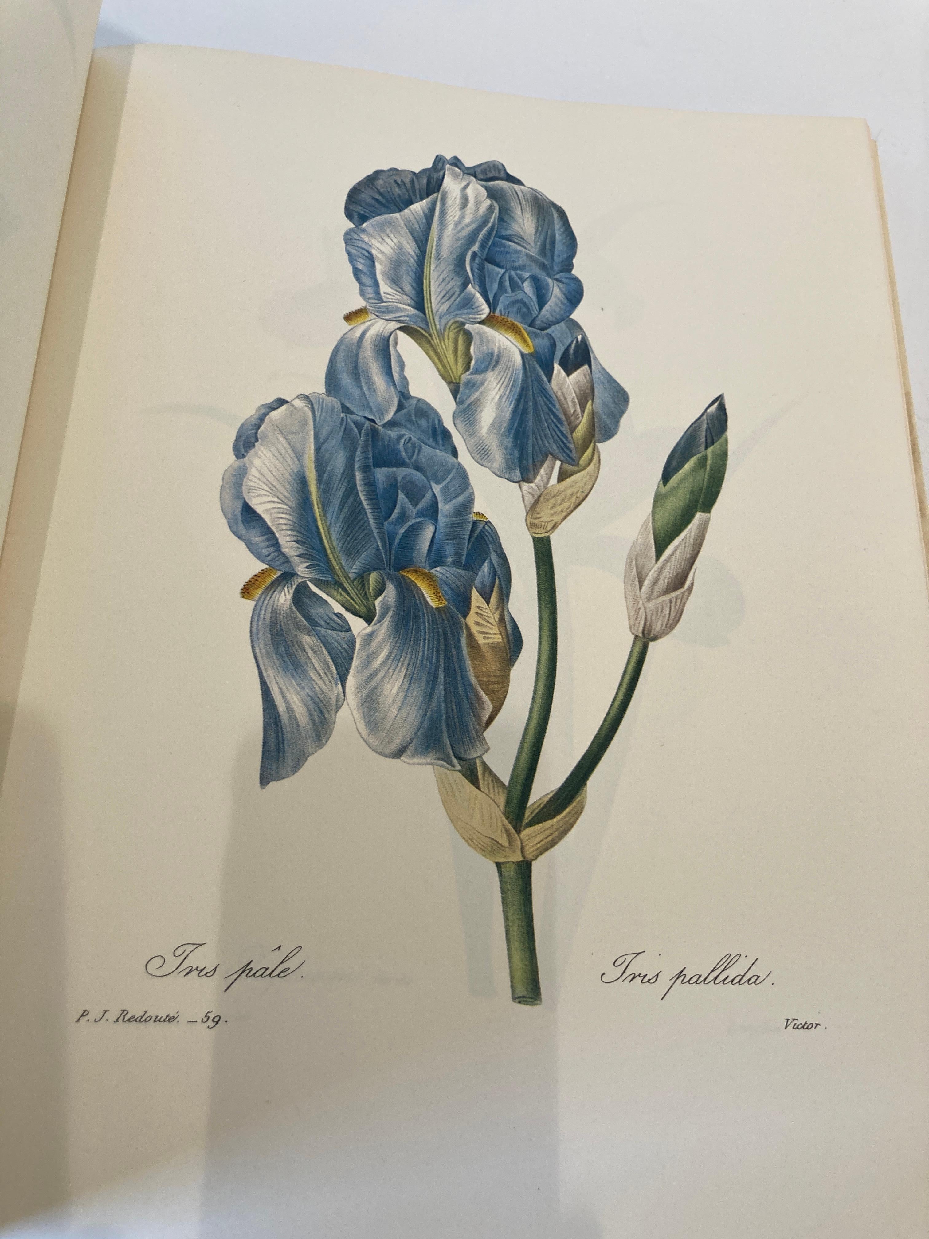 The Most Beautiful Flowers Book by Pierre-Joseph Redouté Collector Book 1