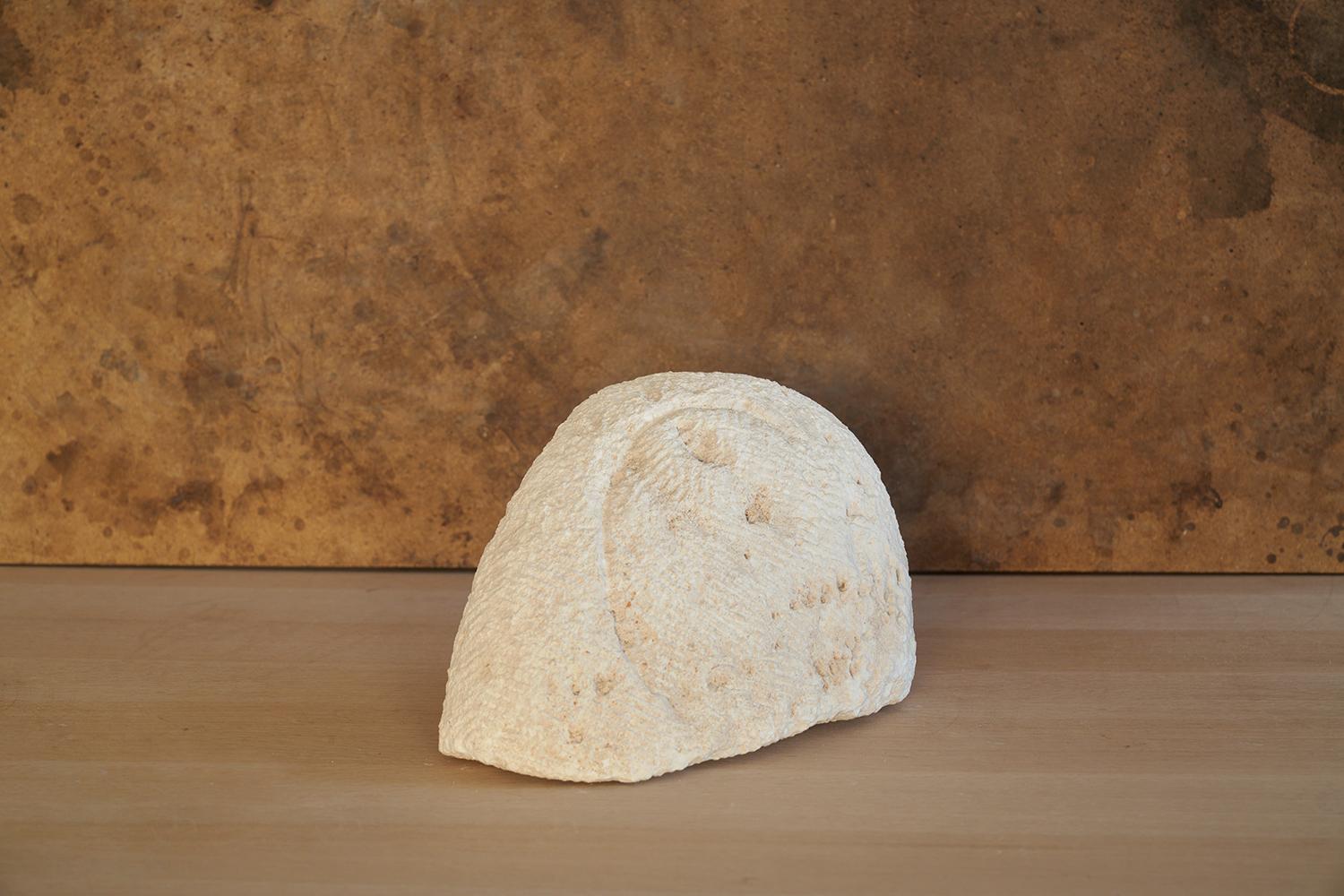 Moderno La scultura del volto più primitivo di Jean-Baptiste Jean Den Heede in vendita