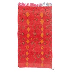 La bénédiction de la mère : un chef-d'œuvre marocain vintage de Boujad, symbole de renouveau sacré