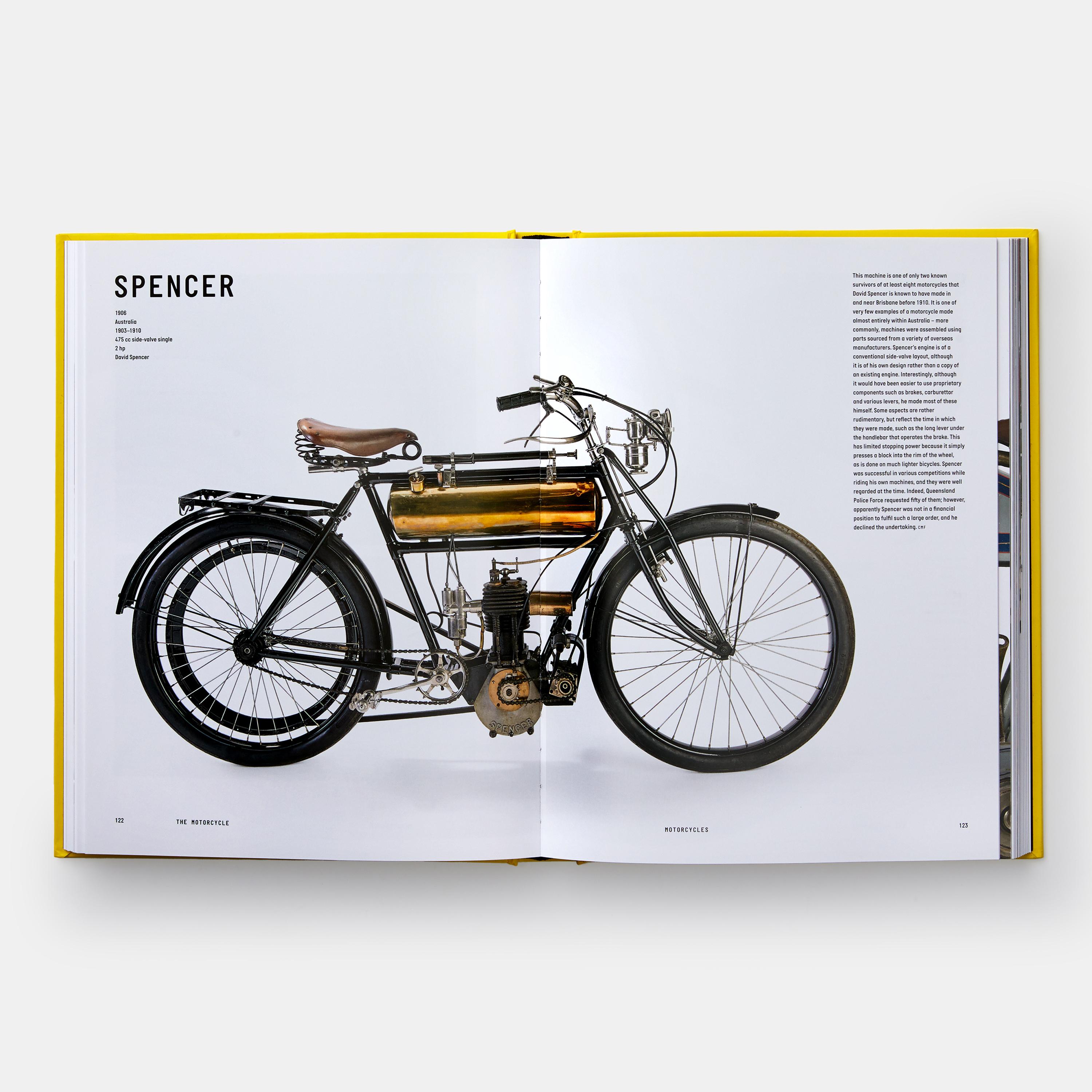 The essential exploration of the design, history, and culture of the motorcycle – an icon of the machine age

Motorcycles are ubiquitous in the world’s streets and cities, evolving over decades in engineering and design to meet individual