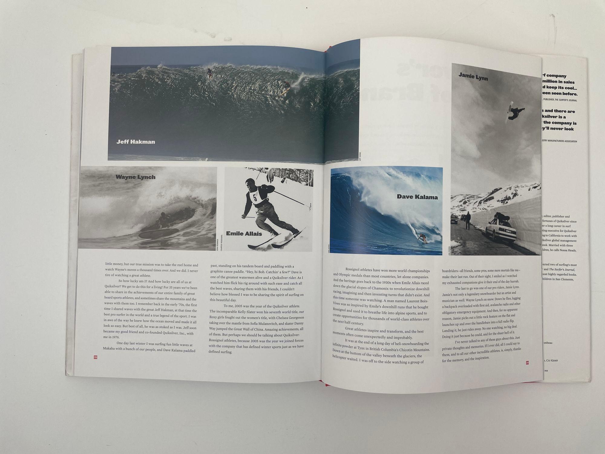 The Mountain and the Wave The Quiksilver Story Hardcover Book by Phil Jarratt For Sale 8