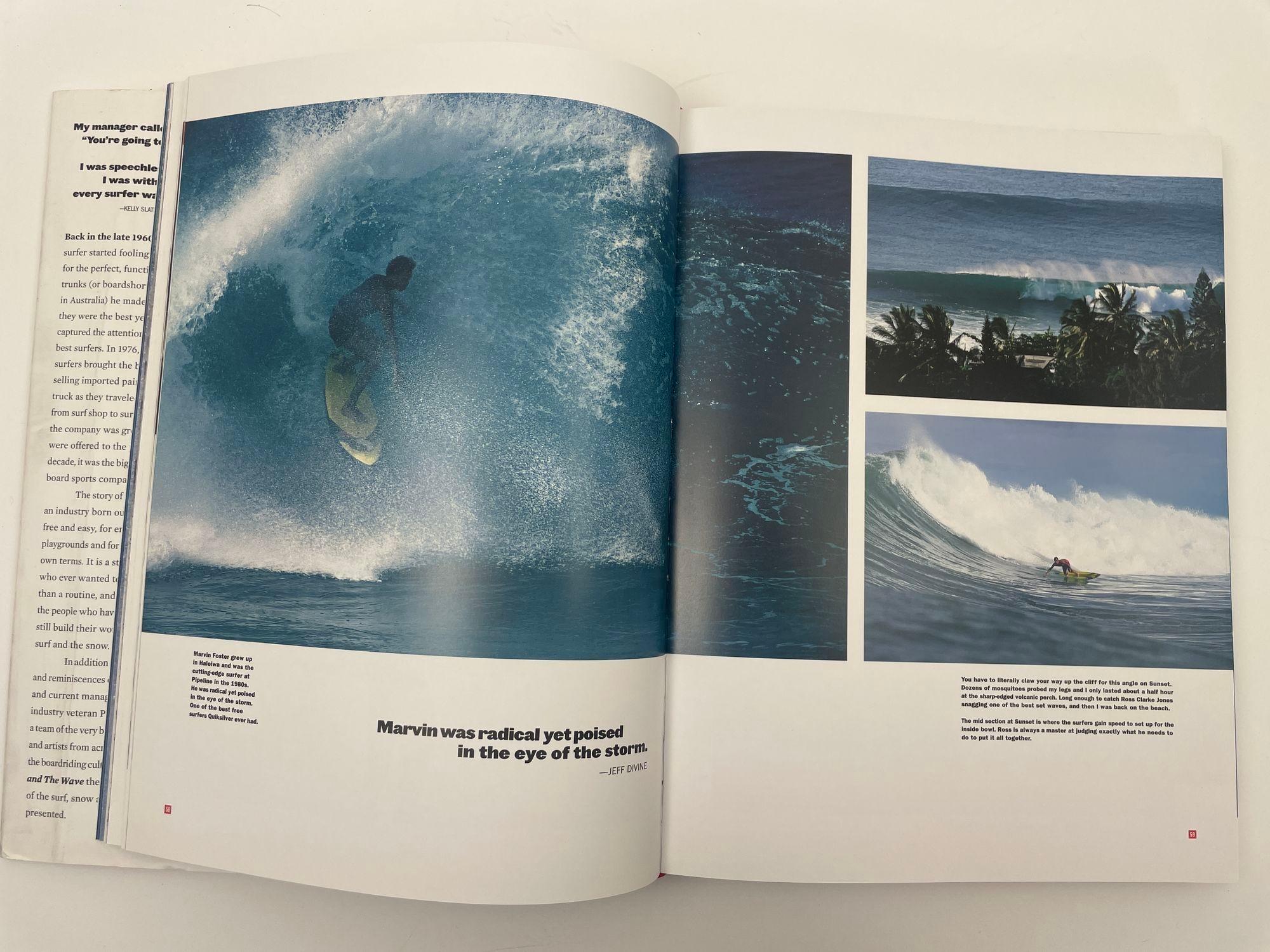 The Mountain and the Wave The Quiksilver Story Hardcover Book by Phil Jarratt For Sale 1