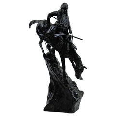 The Mountain Man, after Frederic Remington
