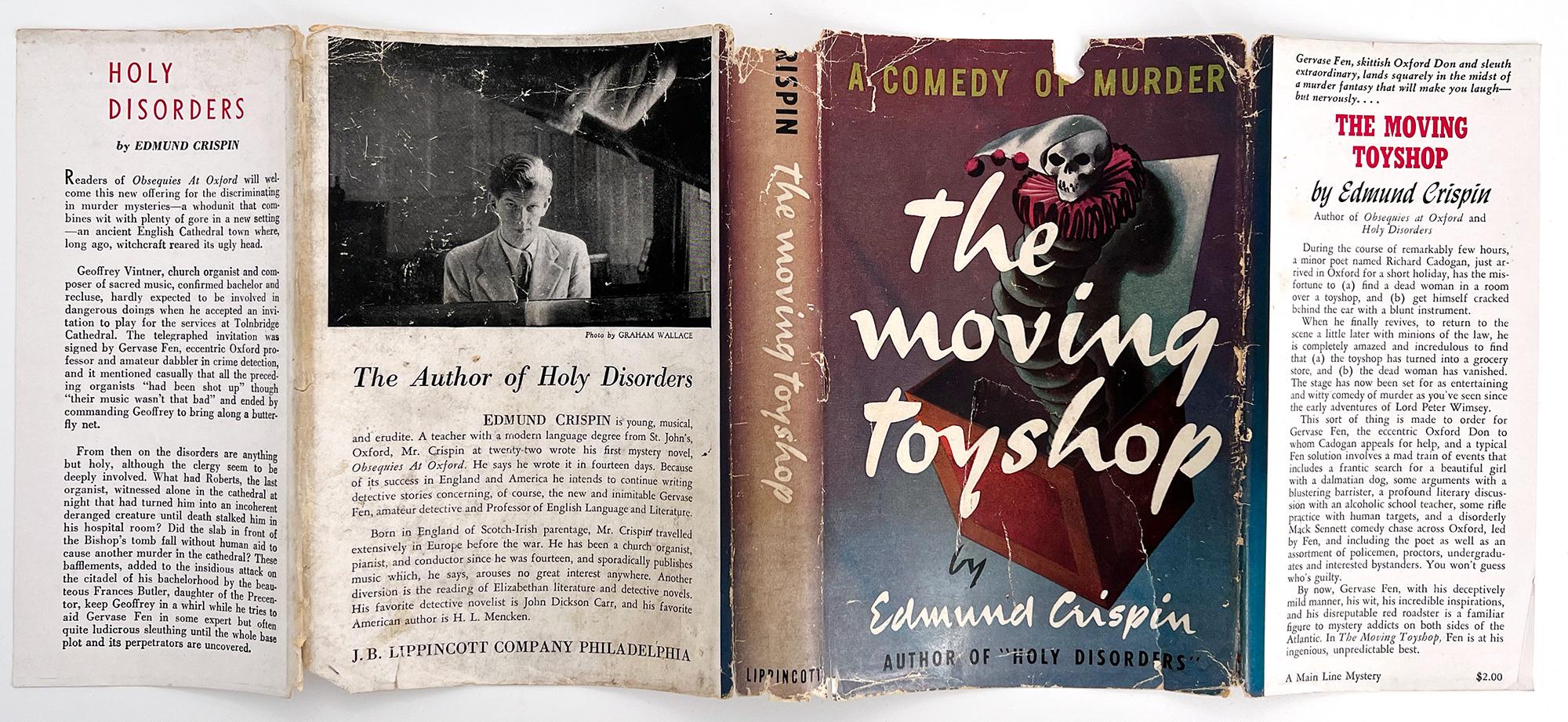 Papier The Moving Toyshop par Edmund Crispin - Première édition américaine en vente