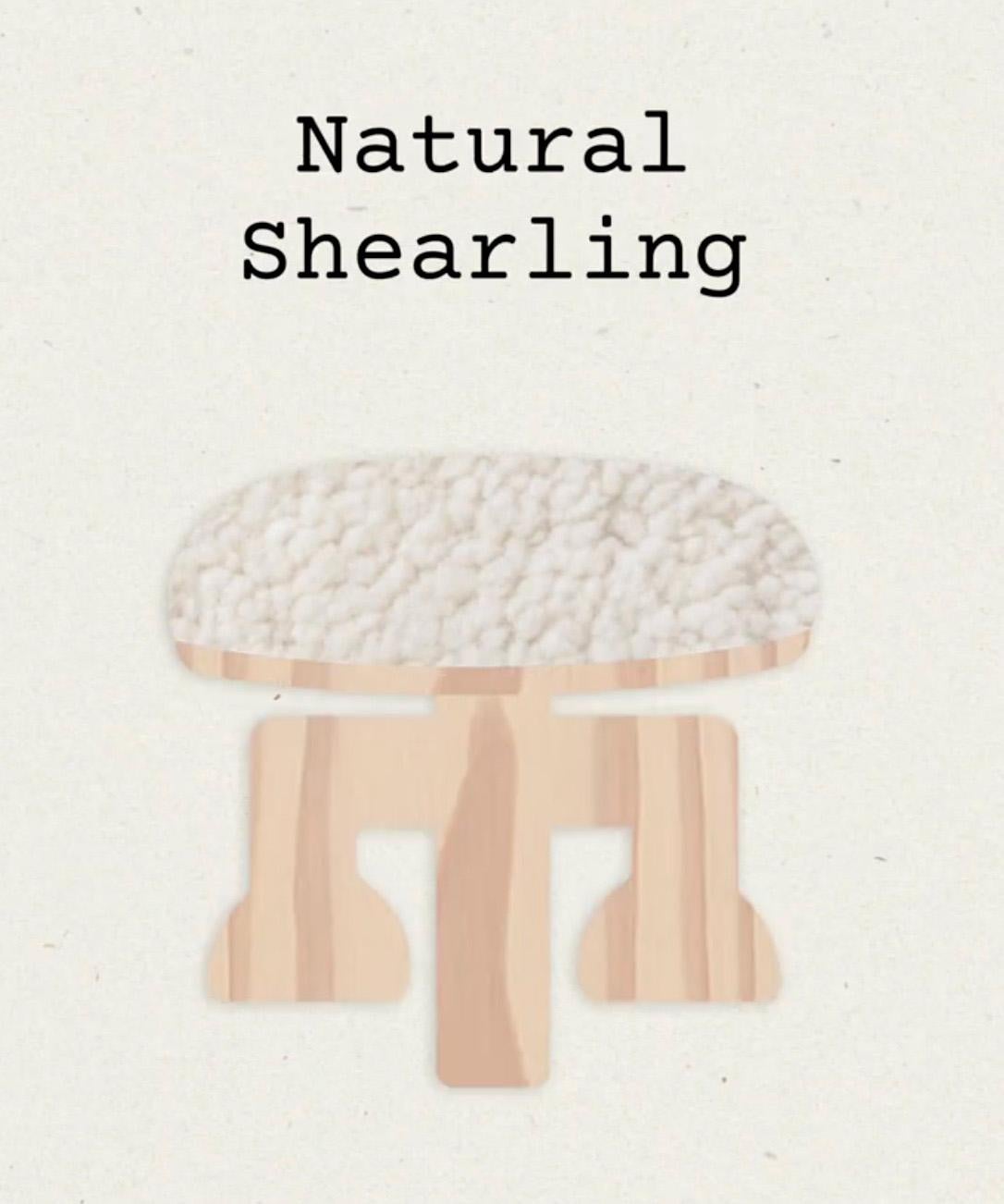 The Muffin Boy – Pariser Shearling- im Angebot 10