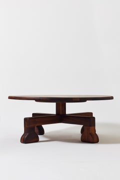 The Muffin Man, Walnut, Coffee Table, Handcrafted, USA