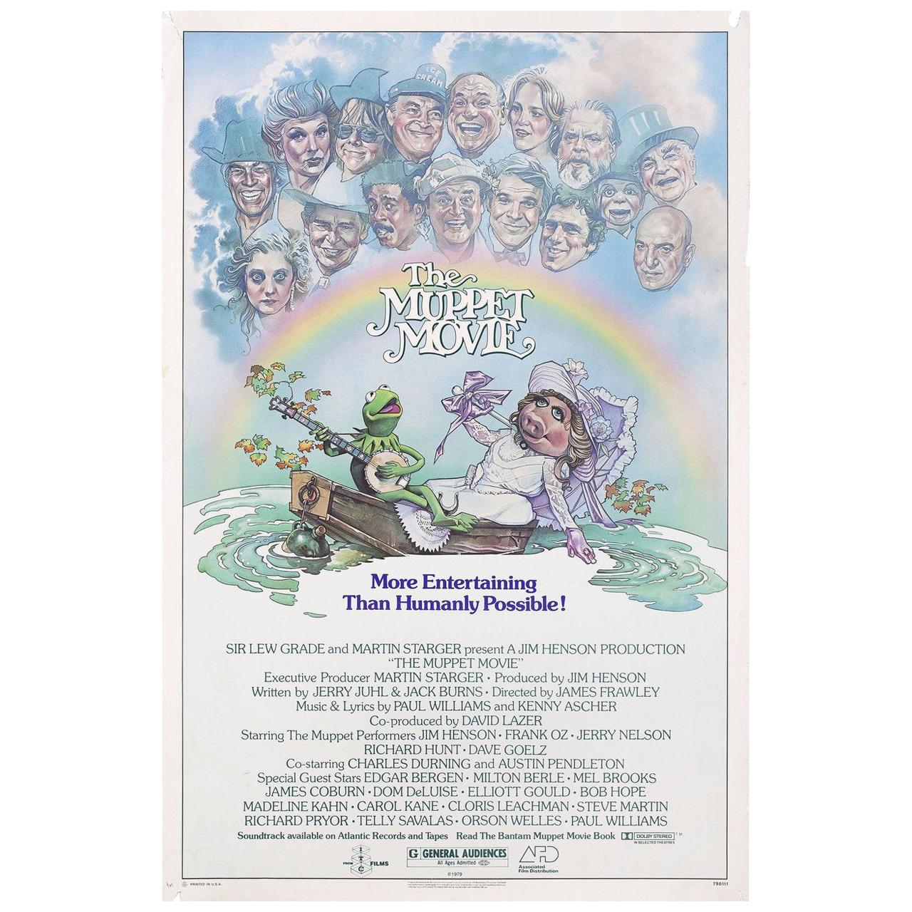 “The Muppet Movie” 1979 U.S. One Sheet Film Poster