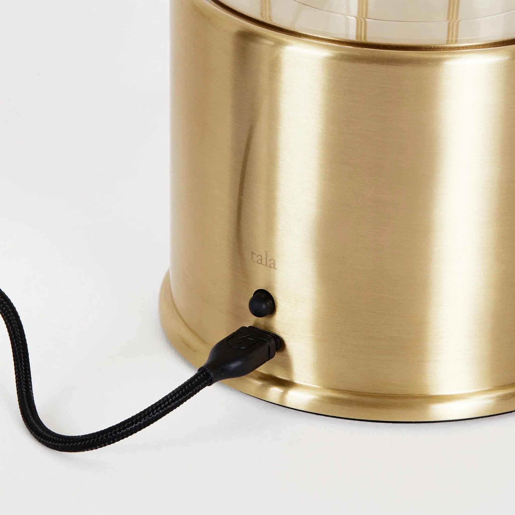 British 'The Muse' Portable Lamp by Farrow & Ball x Tala in Brass For Sale