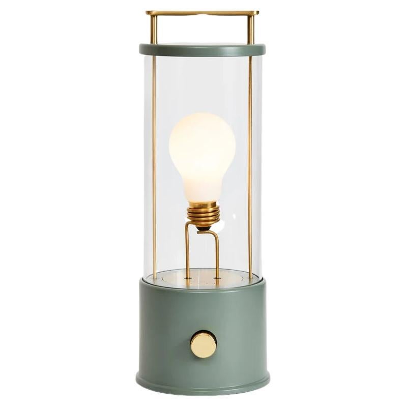 'The Muse' Portable Lamp by Farrow & Ball x Tala in Pleasure Garden Green For Sale