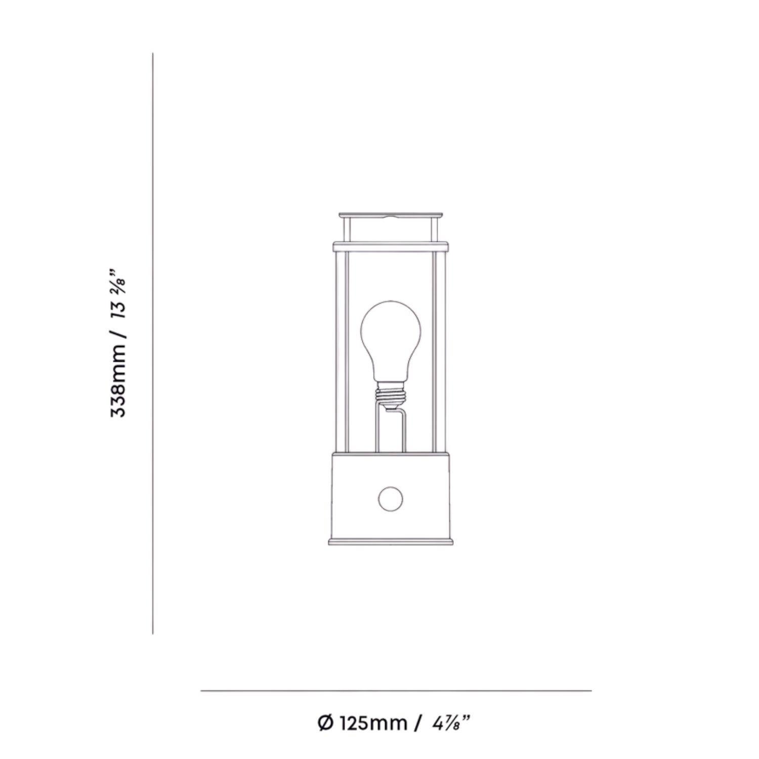 'The Muse' Portable Lamp in Raw Aluminum by Farrow & Ball for Tala For Sale 12