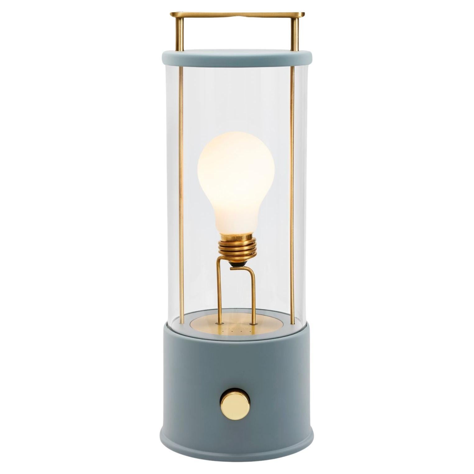 'The Muse' Portable Lamp in Selvedge Blue by Farrow & Ball for Tala For Sale