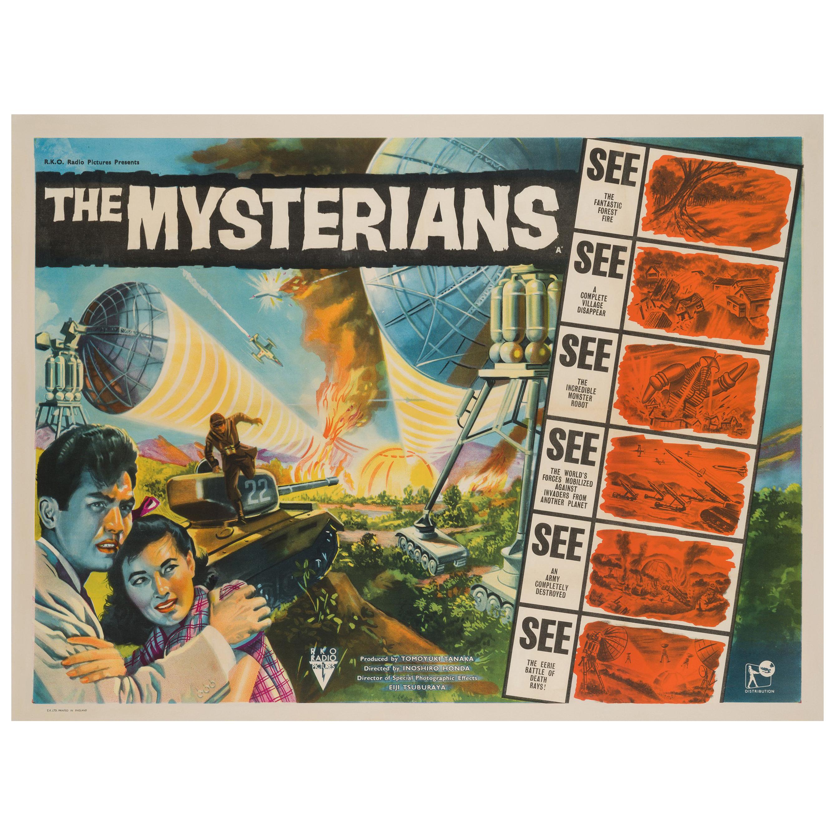 The Mysterians Original British Film Poster, 1957