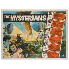The Mysterians Original British Film Poster, 1957