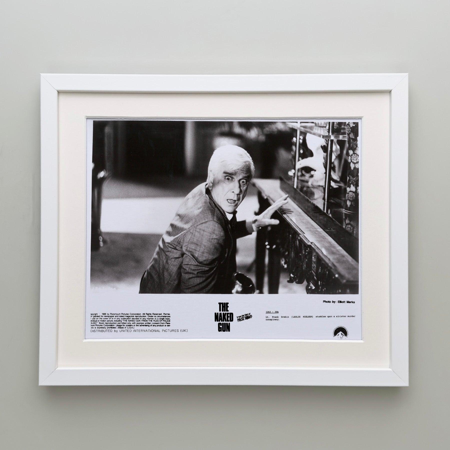 Die nackte Kanone 1988 Werbefilm Film Presse Standbild Gerahmt im Zustand „Hervorragend“ im Angebot in Bath, Somerset