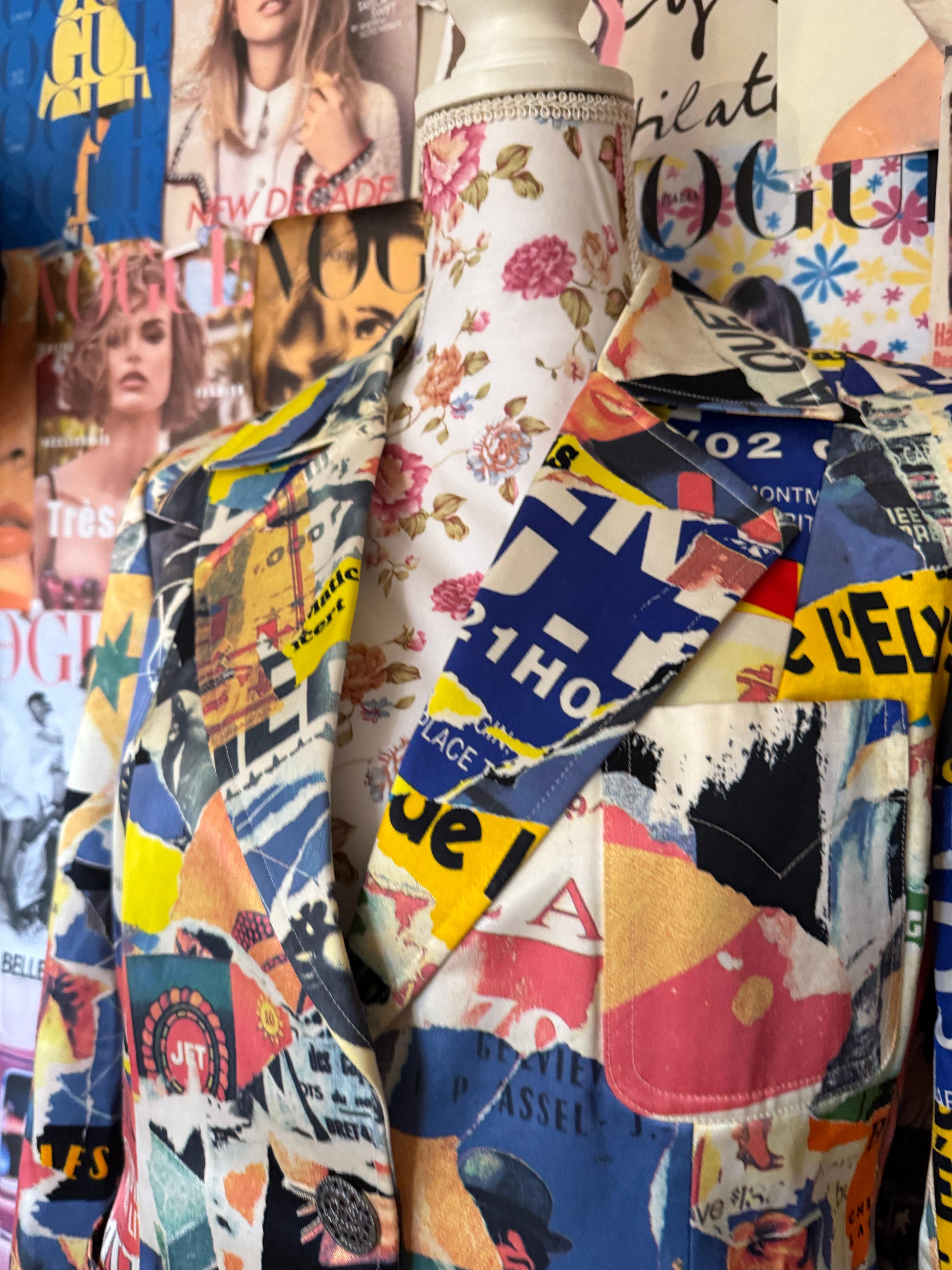 The Nanny 1990 Veste blazer Vintage de Christian Lacroix en vente 3