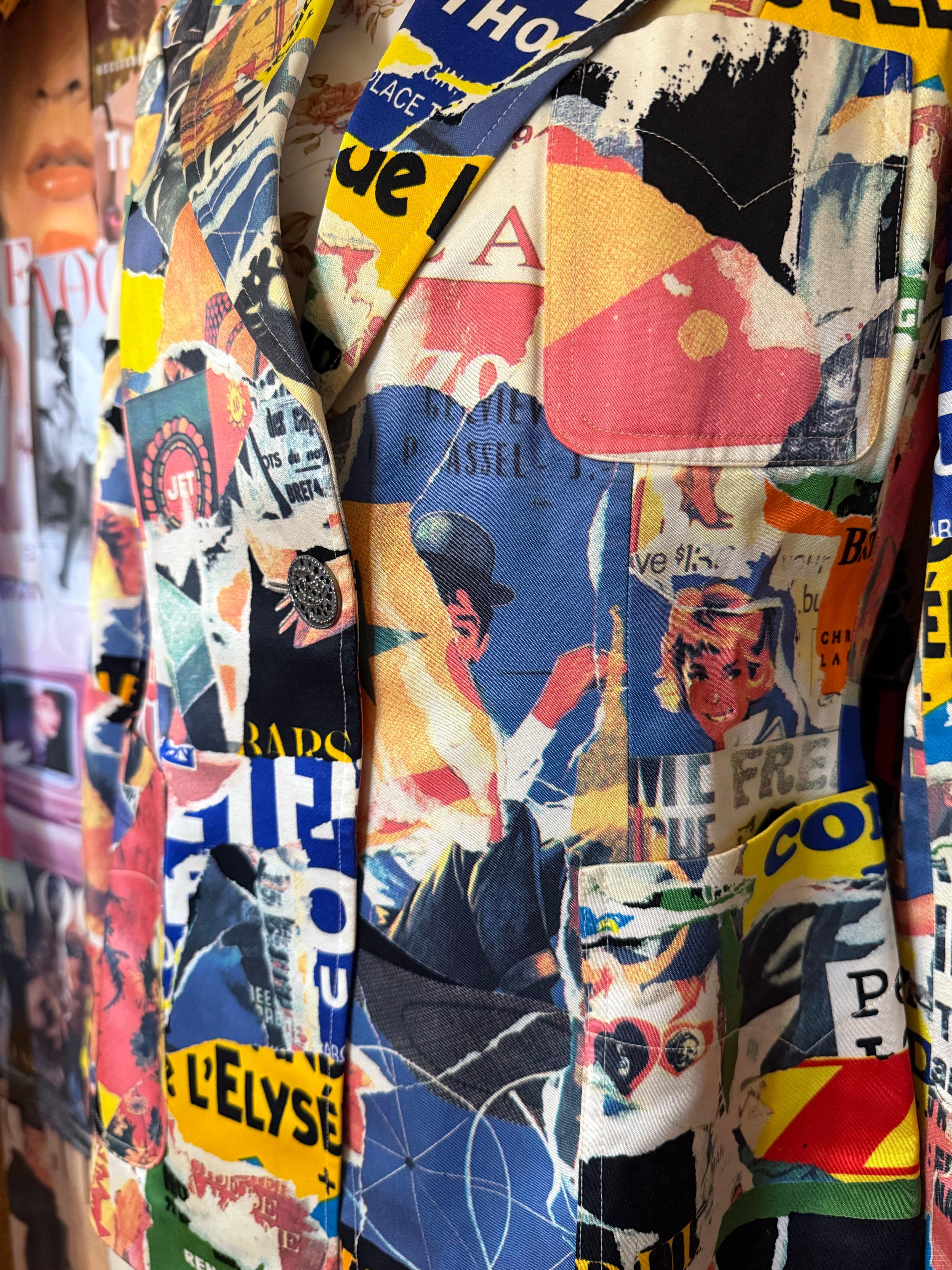 The Nanny 1990 Veste blazer Vintage de Christian Lacroix en vente 4