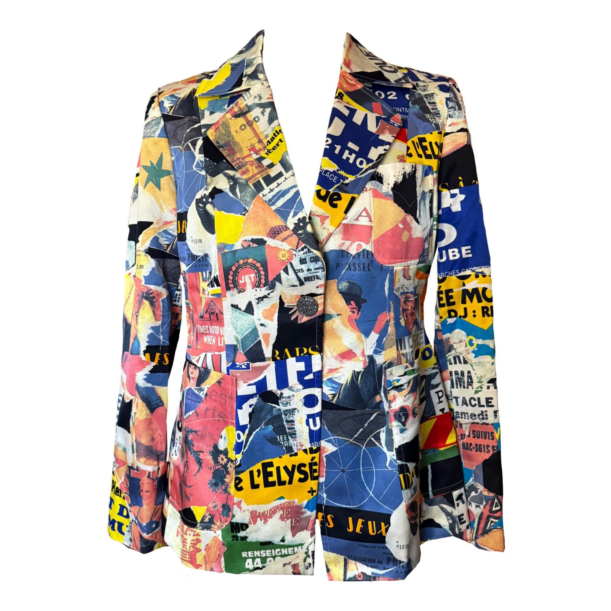 The Nanny 1990 Veste blazer Vintage de Christian Lacroix en vente
