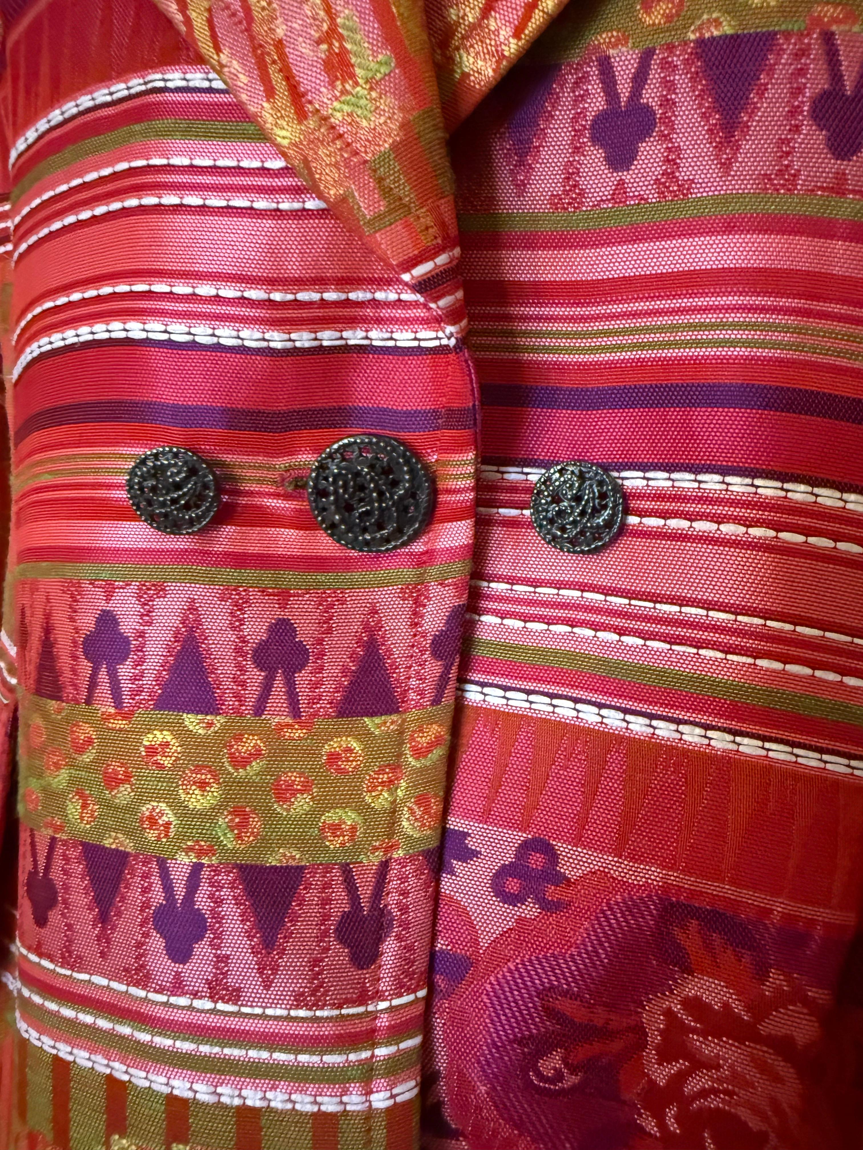 Das Kindermädchen  1990er vintage Christian Lacroix Blazer Jacke im Angebot 5
