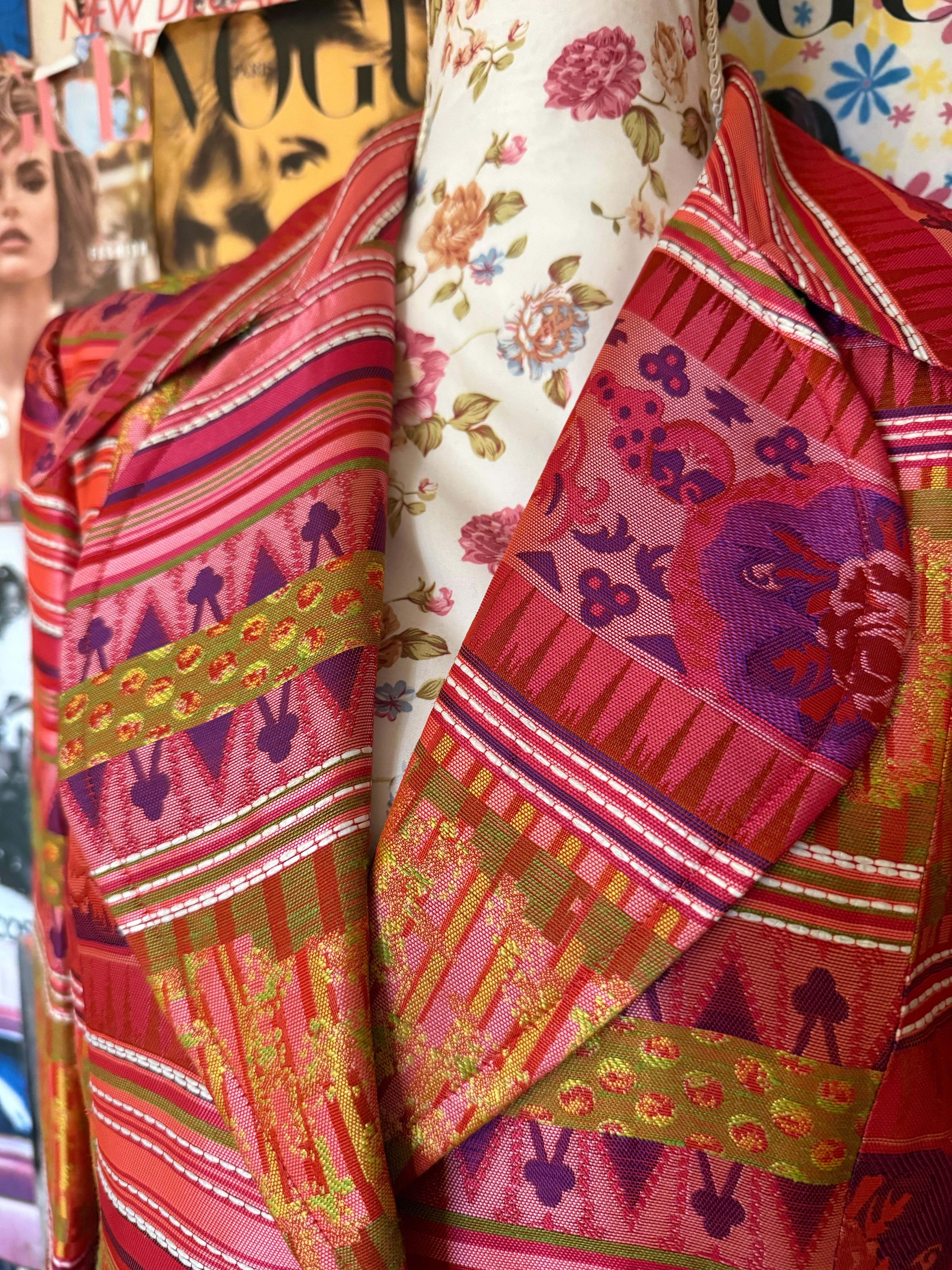 Das Kindermädchen  1990er vintage Christian Lacroix Blazer Jacke im Angebot 9