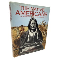 The Native Americans 1991 Vintage Coffee Table Oversize Book