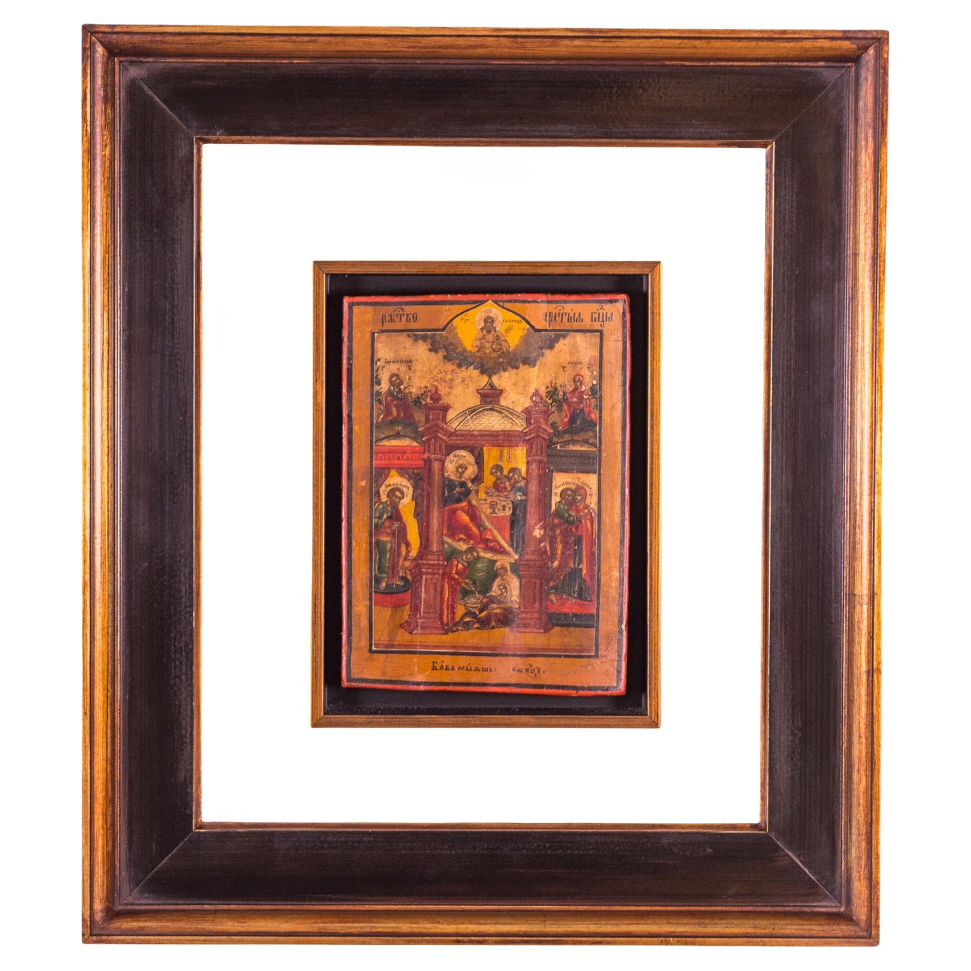 Nativity of the Mother of God, 17th Century For Sale
