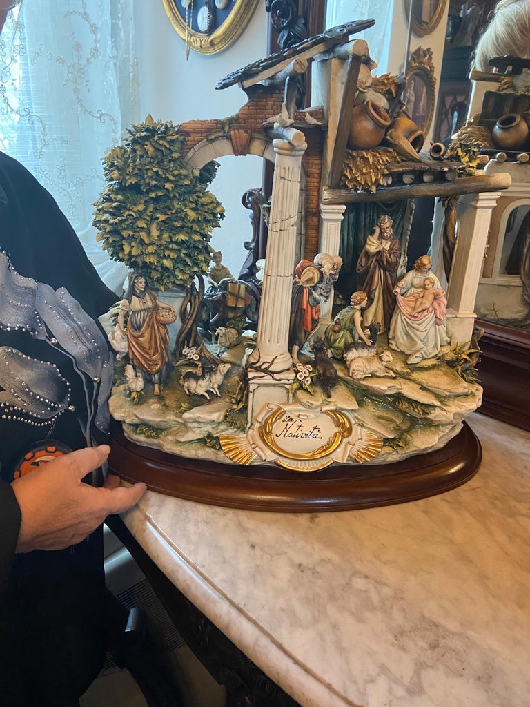 "The Nativity Scene" Made from Bisquit Porcelain, Limited Number of the