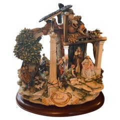 Vintage "The Nativity Scene" Made from Bisquit Porcelain, Limited Number of the Edition