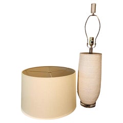 THE NATURAL LIGHT Lampada da tavolo Blanche in ceramica e lucite