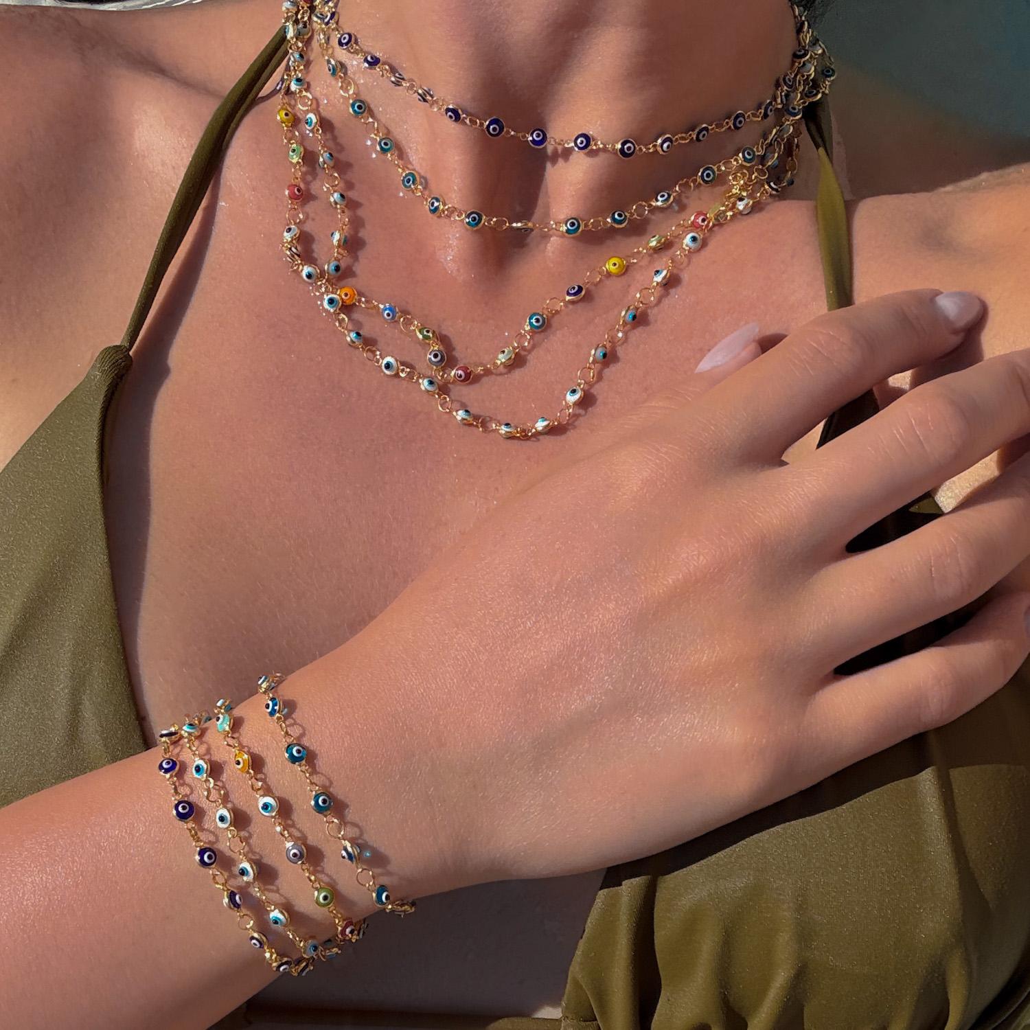 The Nazar II Bracelet In New Condition For Sale In London, GB