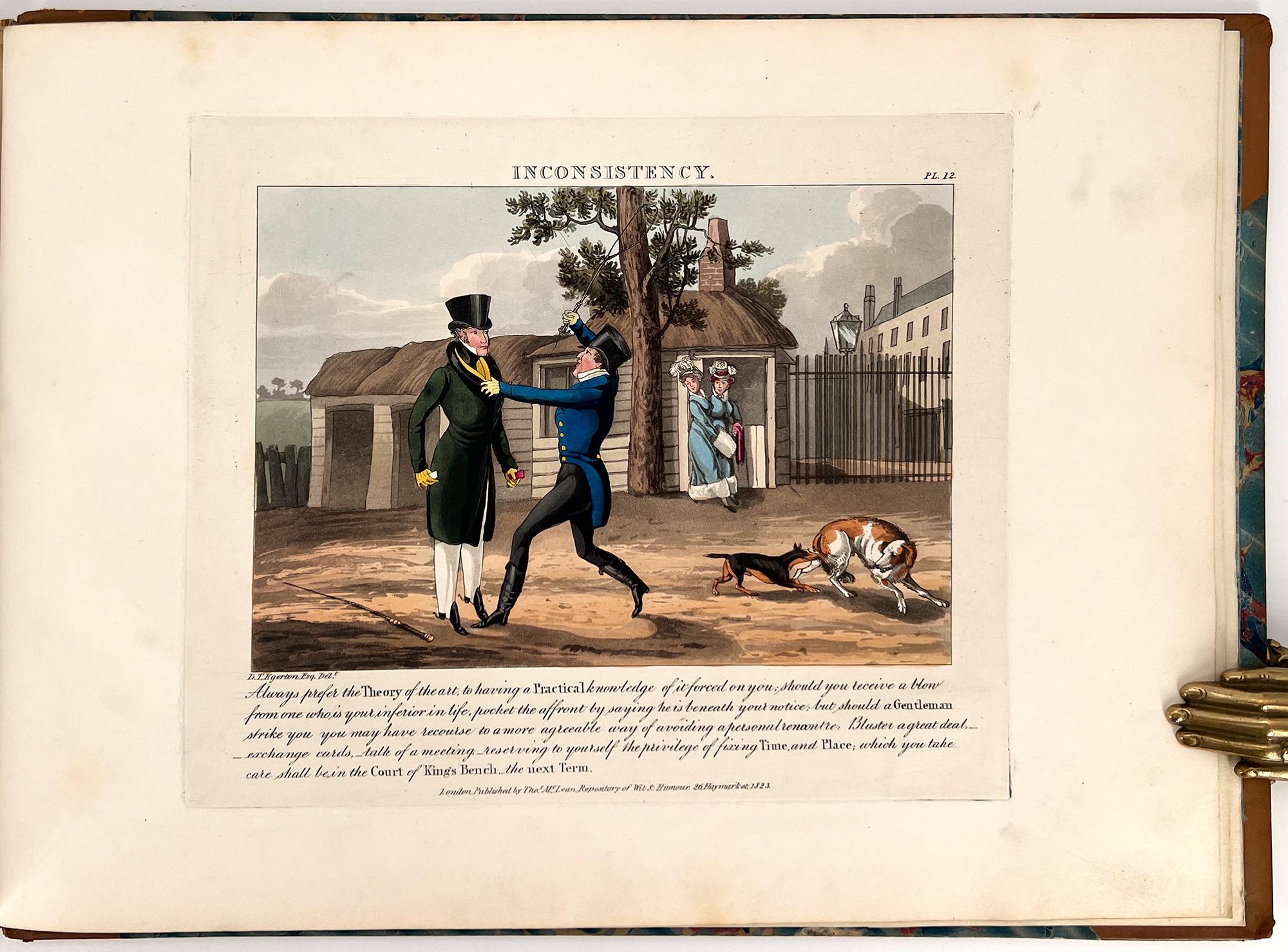 The Necessary Qualifications of a Man of Fashion par D. T. Egerton - Illustré en vente 5