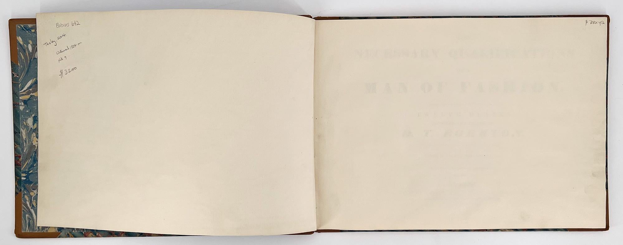 The Necessary Qualifications of a Man of Fashion par D. T. Egerton - Illustré en vente 7