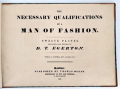 The Necessary Qualifications of a Man of Fashion by D. T. Egerton - Illustrated