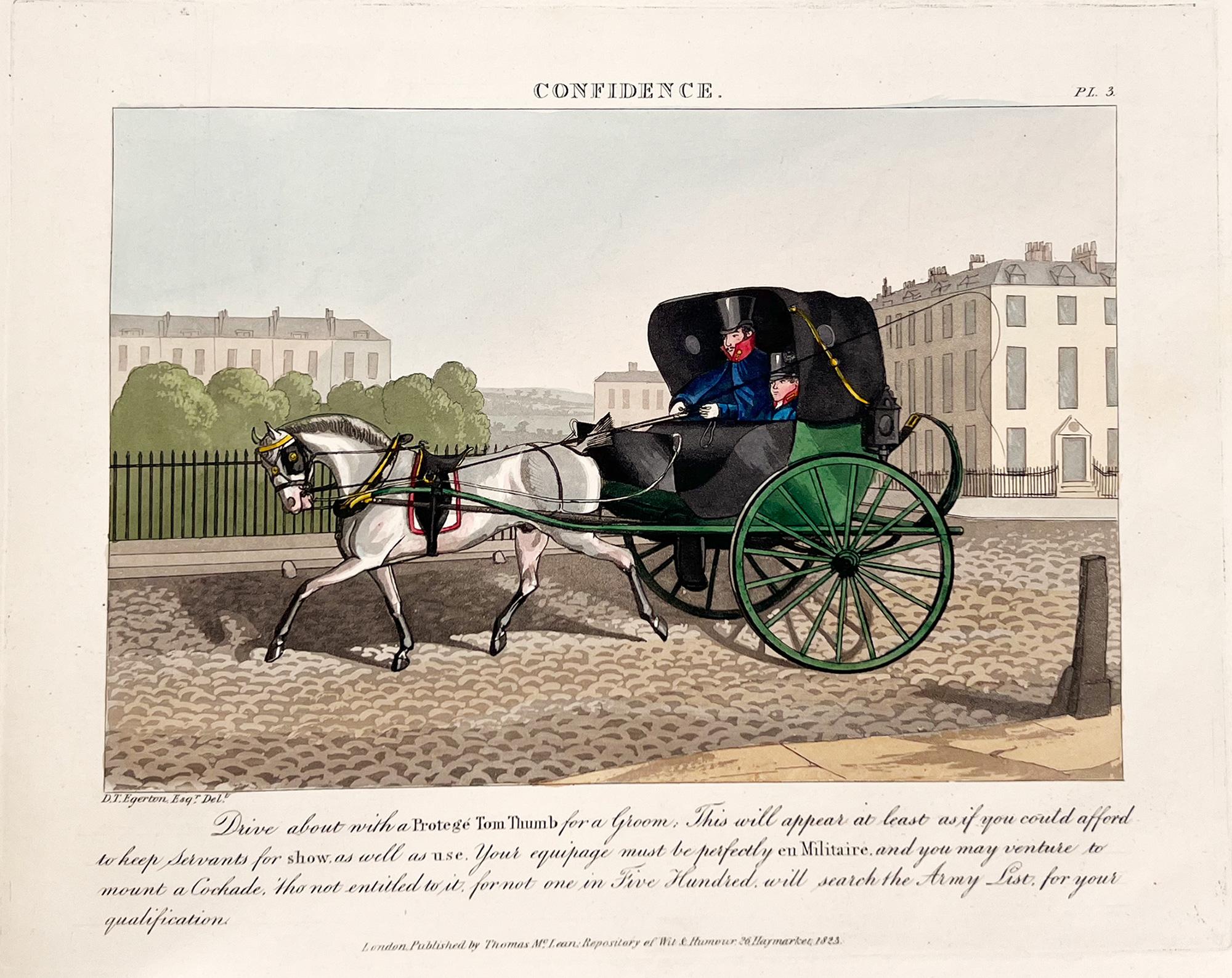 The Necessary Qualifications of a Man of Fashion par D. T. Egerton - Illustré Bon état - En vente à Middletown, NY