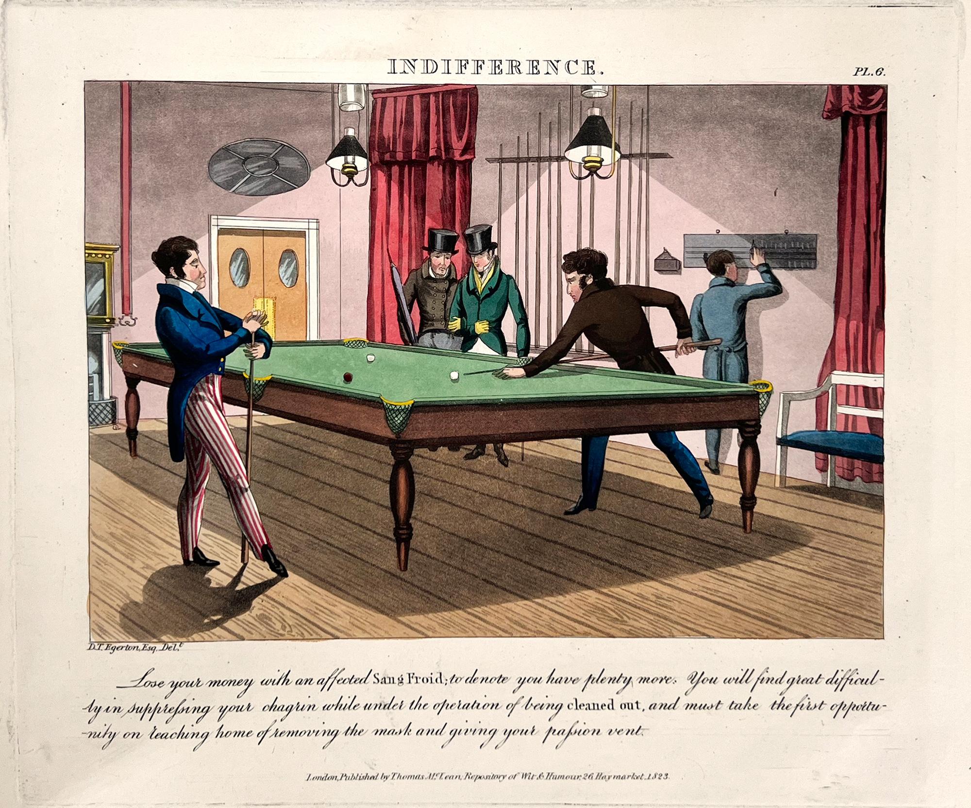 Cuir The Necessary Qualifications of a Man of Fashion par D. T. Egerton - Illustré en vente