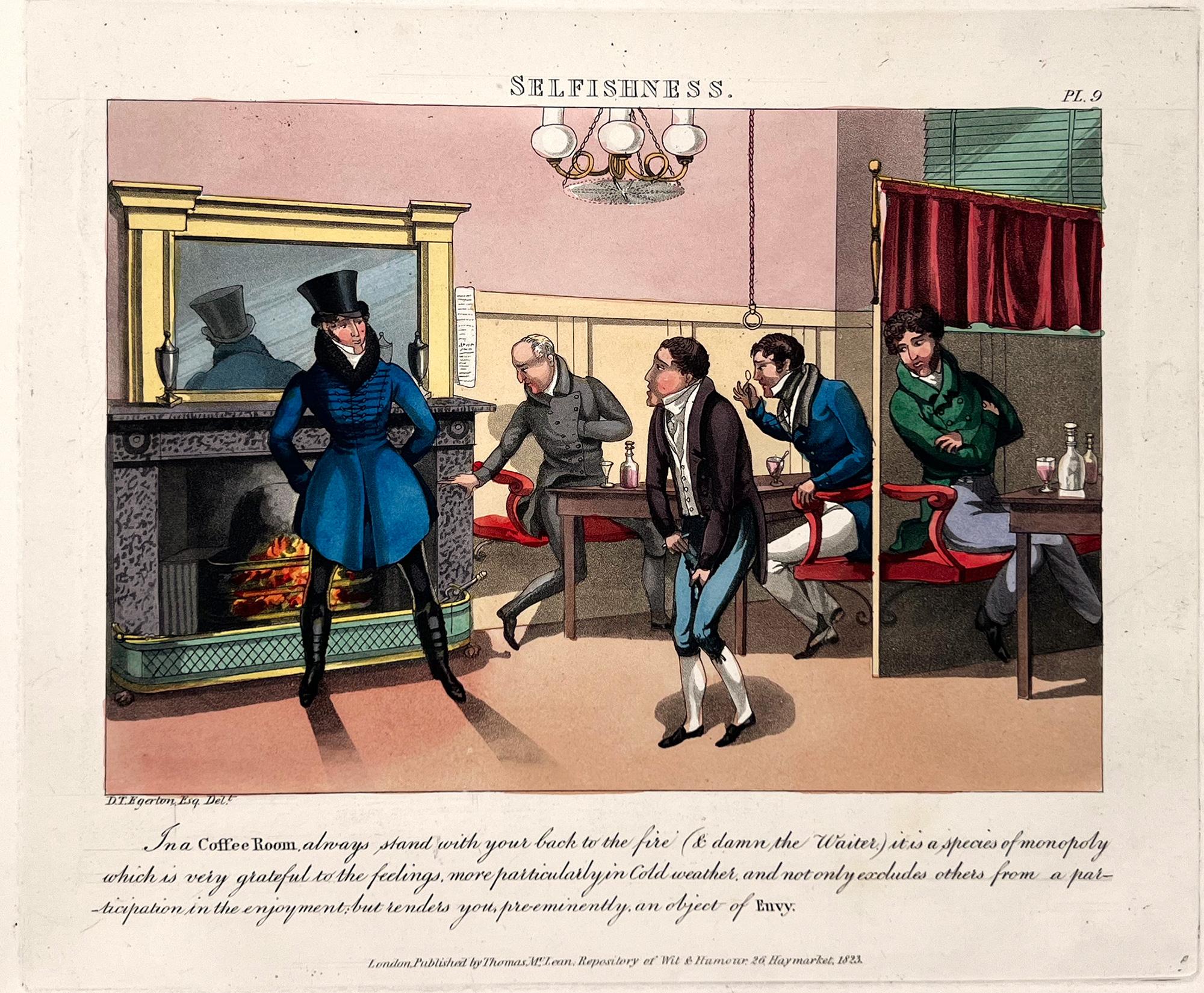 The Necessary Qualifications of a Man of Fashion par D. T. Egerton - Illustré en vente 1