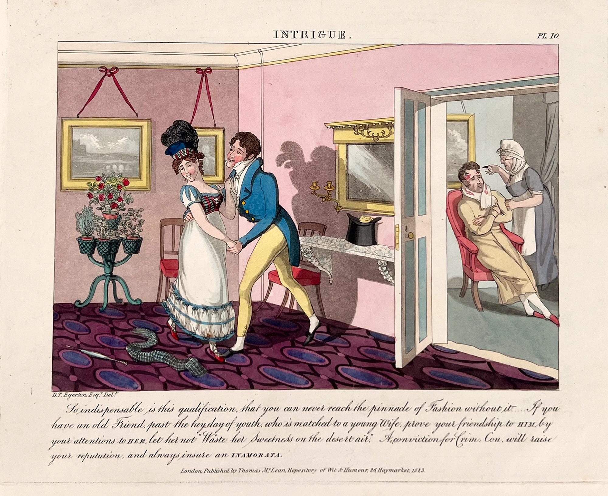 The Necessary Qualifications of a Man of Fashion par D. T. Egerton - Illustré en vente 2
