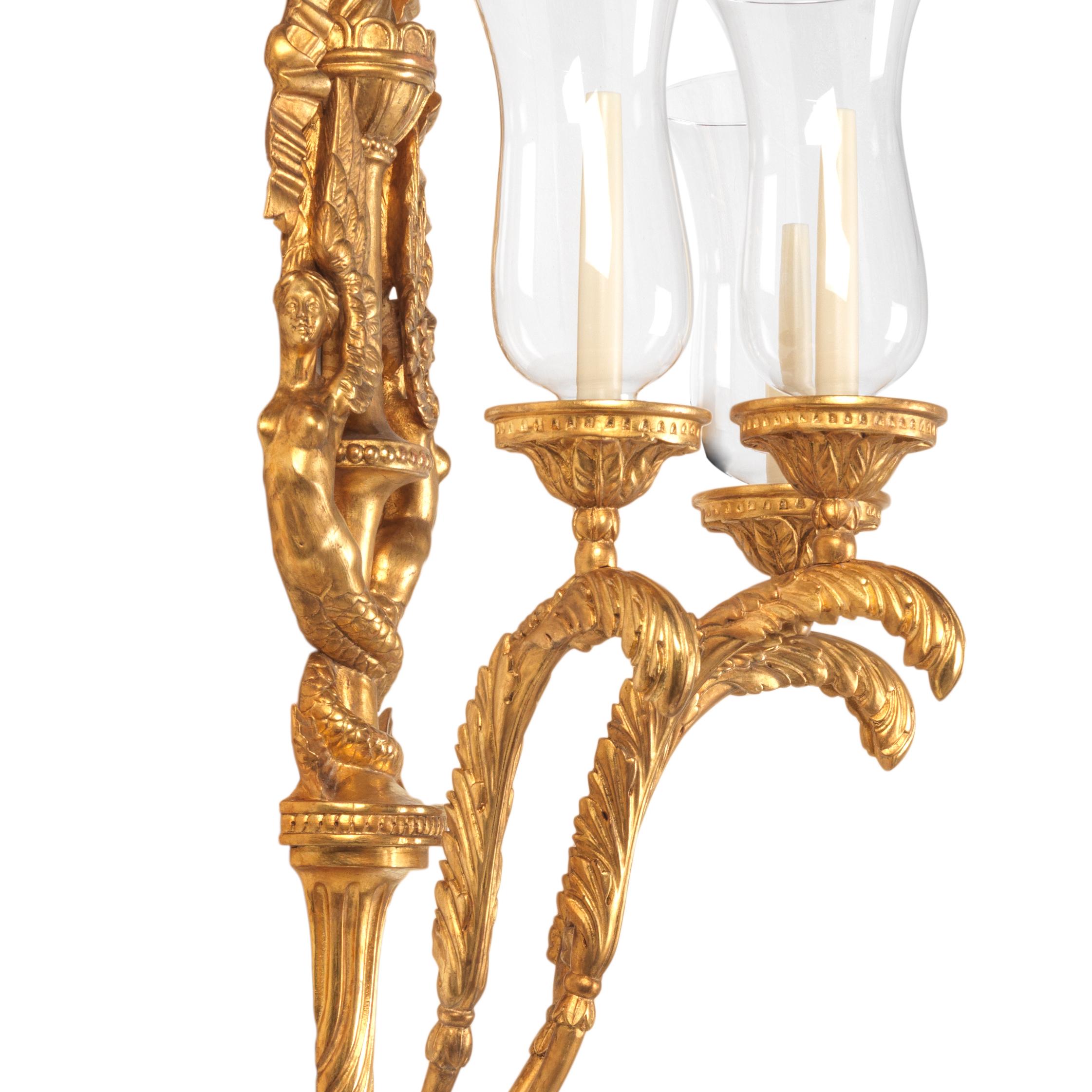 Neoclassical The Neo-Classical Wall Lights For Sale