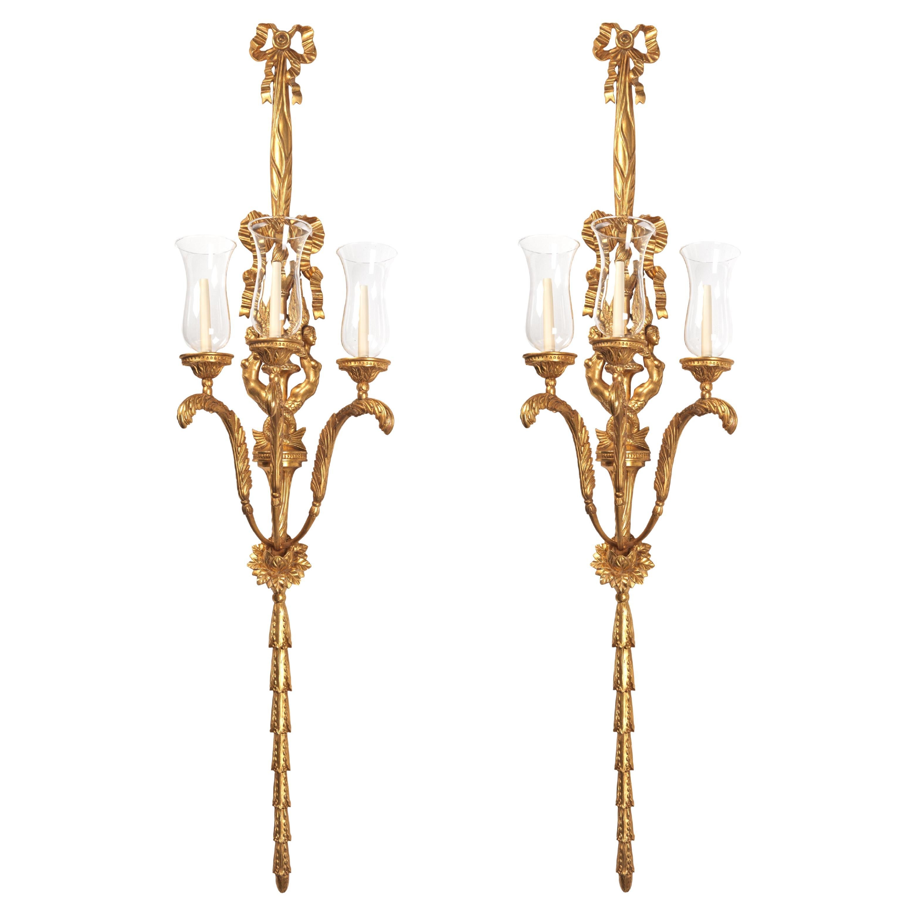The Neo-Classical Wall Lights For Sale