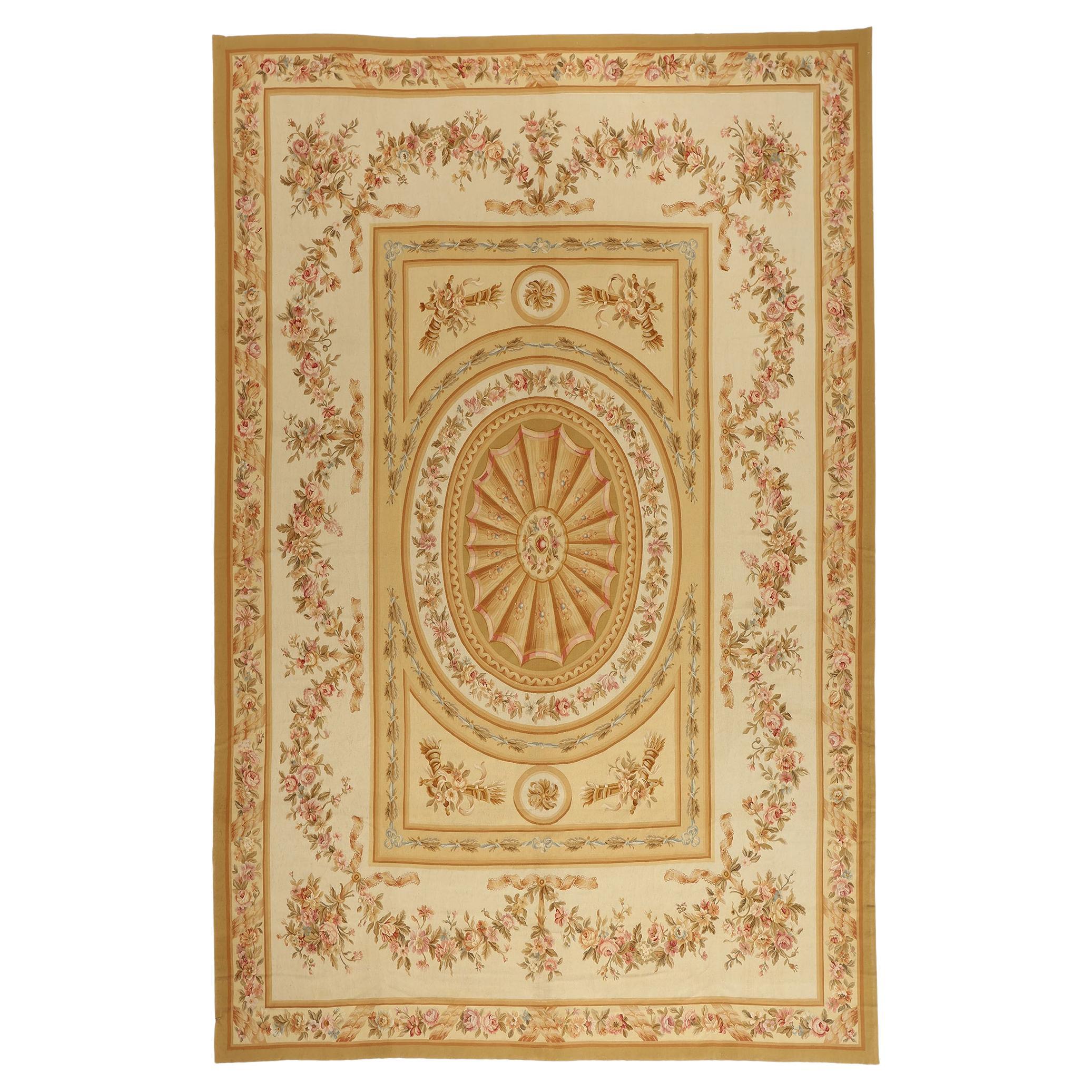 Der neoklassische Salon: Ein chinesisches Aubusson-Meisterwerk von Rokoko-Eleganz