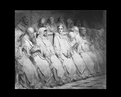 The Neophyte, after Grand Tour Drawing by French Artist Gustave Doré