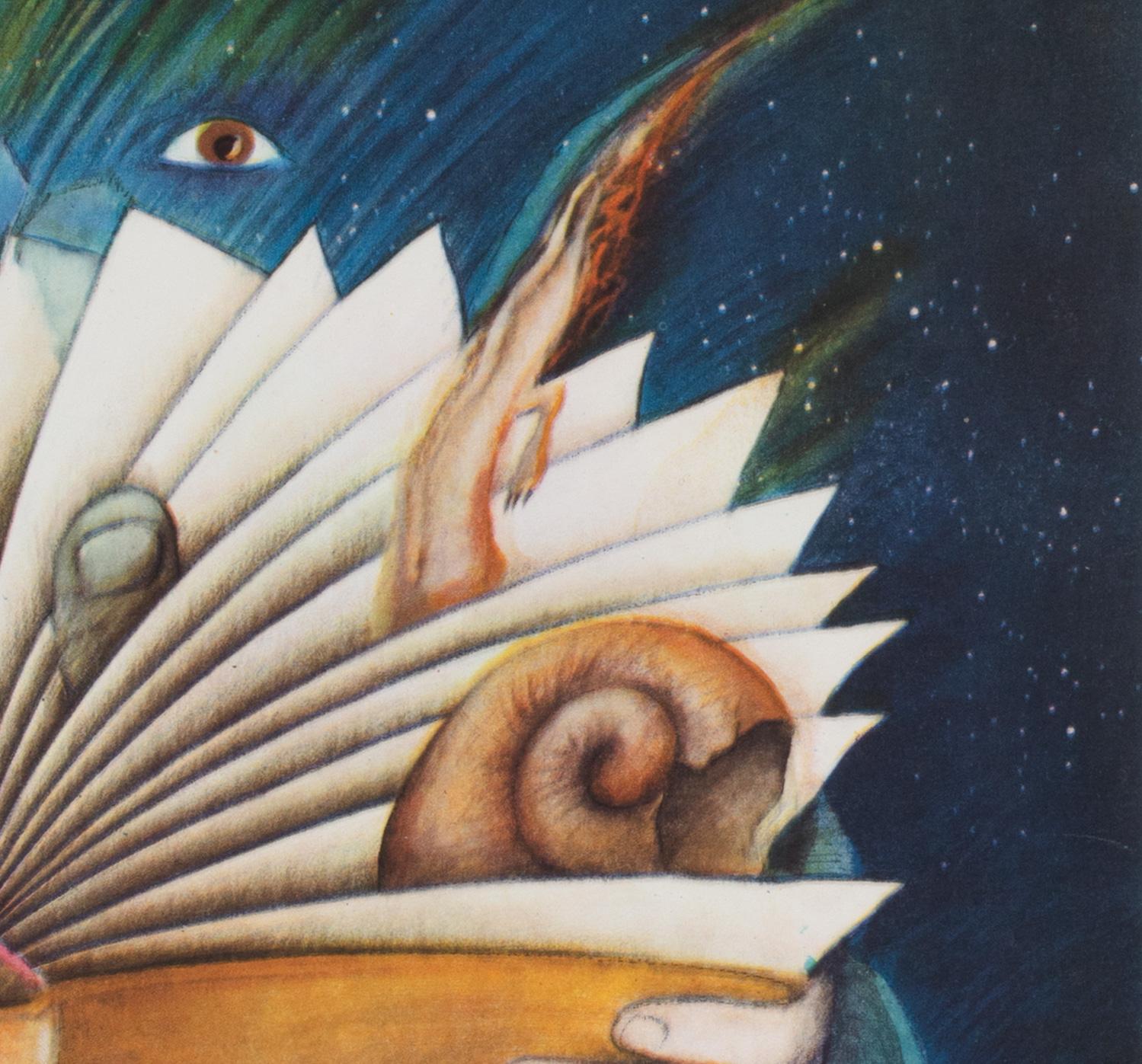 Papier The NEVERENDING STORY Affiche du film tchèque A3 1983, SONA VORLICKOVA en vente