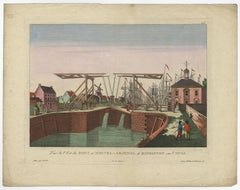 The New Bridge and Arsenal of Kingston, Hull, Yorkshire, Great Britain, ca.1770