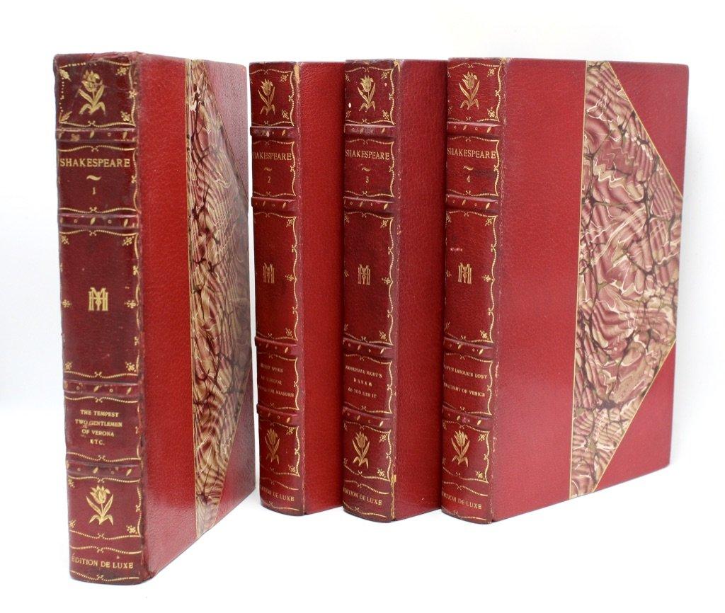 American The New Century Shakespeare, Deluxe Edition Set, 24 Matching Volumes, 1901