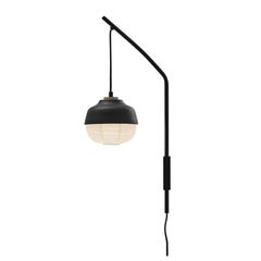 The New Old Wall Lamp in Coated Iron, Aluminum & Industrial Rice Paper by KIMU