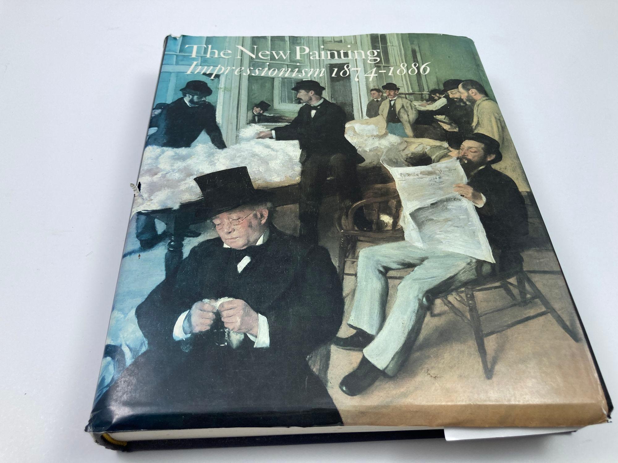 The New Painting; Impressionism 1874-1886. by Moffett, Charles S.Published by The Fine Arts Museums of San Francisco, 1986.Hardcover coffee table book.204 illustrations in full color. 142 B/W illustrations. 507p. Covers 8 landmark Impressionist