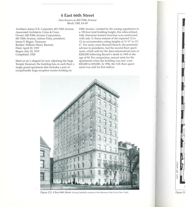 New York Apartment Houses of Rosario Candela and James Carpenter, ‘Book