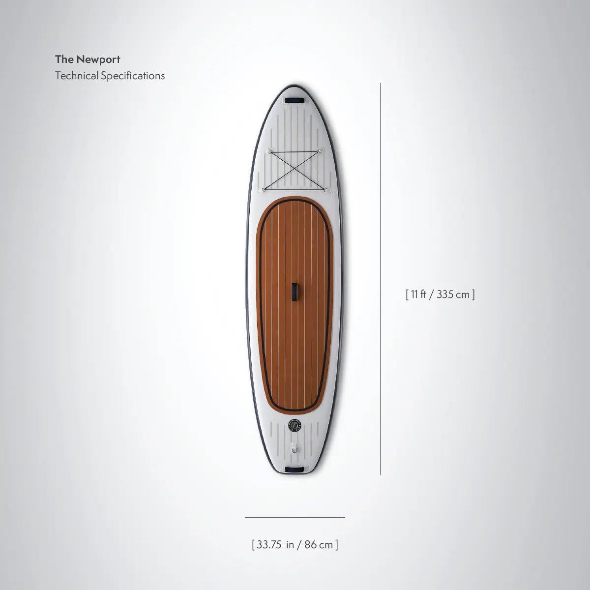Le Newport Inflatable Stand-Up Paddle Board (ISUP) de Beau Lake  en vente 6